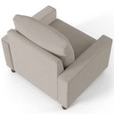 Ver mais imagens de Kit 2 Poltronas Decorativas para e Recepção Malta L02 Linho Bege - Lyam Decor