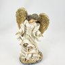 Sagrada Família com Anjo Decorativo Enfeite Natal Presépio - 3