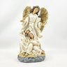 Sagrada Família com Anjo Decorativo Enfeite Natal Presépio - 5