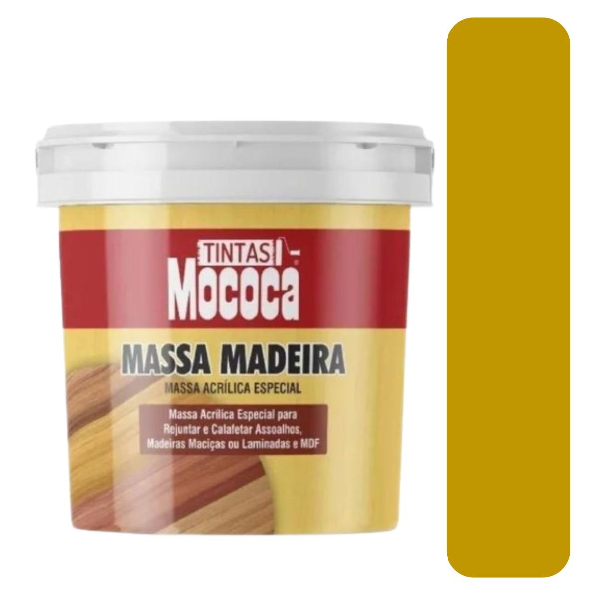 Massa para Madeira Cerejeira 350g Maza - 1