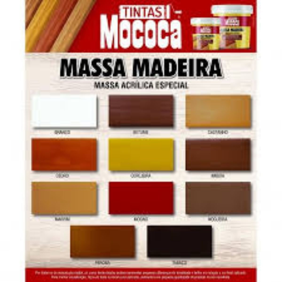 Massa para Madeira Cerejeira 350g Maza - 2