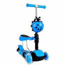 Ver imagem 1 de Patinete Infantil 3 Rodas Juvenil Infanto Com Banco Scooter:Azul