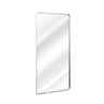 Espelho Corpo Inteiro Retangular Grande Com Moldura Em Metal Industrial 120 x 60 Cm Prata - 2