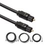 Cabo Digital Óptico Toslink Hifi 3m para Áudio Digital - 3