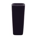 Ver imagem 4 de Lixeira Tramontina Compact em Polipropileno Preto com Tampa Basculante 10,5 L Tramontina