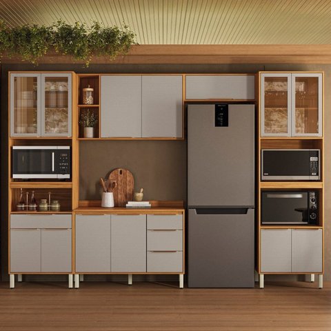 Cozinha Completa 5 Peças 13 Portas Plena