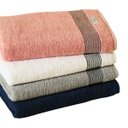Ver imagem 1 de Kit 04 Toalha de Banho Felpuda Macia Gigante 160cm X 80cm 100% Algodão - Tomie