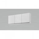 Ver imagem 1 de Armário Cozinha Aéreo 3 Portas 120cm Branco