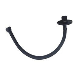Engate Mangueira Flexível Preto/black Trançado Aço Inox 60cm - 2
