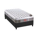 Ver imagem 1 de Cama Box Solteiro: Colchão Molas Pocket Ensacadas Castor Light Stress Oxygen New Plush + Base CRC
