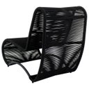 Ver imagem 3 de Poltrona Sofisticada para Jardim e Área Externa em Corda Náutica | alumínio preto