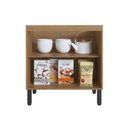 Ver imagem 4 de Balcão para cozinha 02 portas Quiditá 80cm Montana/Fumê