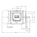 Ver imagem 5 de Motor Eletrico Trifasico W22 IR3 Premium 3 Cv 4P L90L 3F 220/380/440 V 60 hz IC411 - Tfve - B34D - C