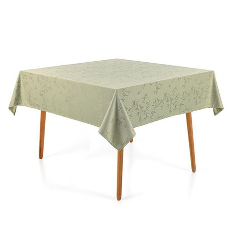 Toalha de Mesa Quadrada Veríssimo Verde 6 Lugares