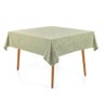 Toalha de Mesa Quadrada Veríssimo Verde 6 Lugares - 1