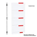 Ver imagem 2 de Kit 5 Bandejas Para Gondola Canto 170 Amapa 40/30 Branco Pe Ver - Amapá