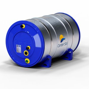 Boiler 100 Litros Baixa Pressão Aço 304 Nível/desnível