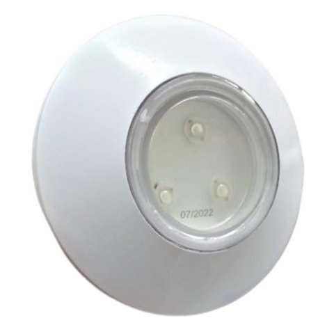 Luminária Piscina Super Led 9w Abs Azul 95mm