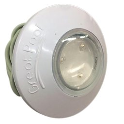 Luminária Piscina Super Led 9w Abs Azul 95mm - 5