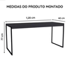 Mesa para Computador Diretor 1,20:preto - 3