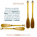 Ver imagem 4 de Remo Decorativo Madeira Decoração de Praia para Parede