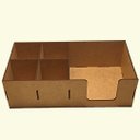Ver imagem 2 de Porta Guardanapo e Temperos em MDF - Kit 10 Unidades