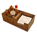 Ver imagem 1 de Porta Guardanapo e Temperos em MDF - Kit 10 Unidades