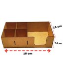 Ver imagem 4 de Porta Guardanapo e Temperos em MDF - Kit 10 Unidades