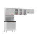 Ver imagem 1 de Cozinha Modulada Telasul Mirage New Mirage Aço 3 Peças 2 Aéreos + 1 Paneleiro Czc40 Branco-