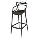 Ver imagem 2 de Kit C/ 2 Banquetas Allegra Masters 100% Polipropileno Preta