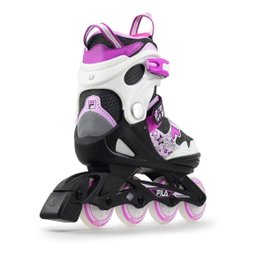 Patins Infantil Fila J-One Girl - Ajustável 72Mm Tam. 26Ao30 - 2