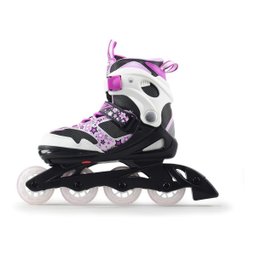 Patins Infantil Fila J-One Girl - Ajustável 72Mm Tam. 26Ao30 - 6