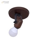 Ver imagem 1 de Spot Country 1 Lampada - Luminária Rústica | Luminárias Müller 001e