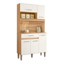 Ver imagem 4 de Cozinha Compacta Magazin 90cm Freijó Off White Nicioli