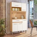 Ver imagem 1 de Cozinha Compacta Magazin 90cm Freijó Off White Nicioli