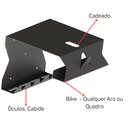 Ver imagem 3 de Suporte de Bicicleta e Acessórios para Parede Bike Mtb Speed