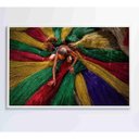 Ver imagem 2 de Quadro Artesão Secando Tapetes Tradicionais Medidas 120x80 Cm Impressão Tecido Canvas
