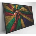 Ver imagem 1 de Quadro Artesão Secando Tapetes Tradicionais Medidas 120x80 Cm Impressão Tecido Canvas