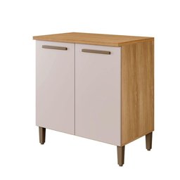 Balcão Ouro Master Tampo Mdf Arte Móveis Cinamomo/ Off White - 5