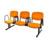 Cadeira em Longarina para Auditórios Linha Hotel Laranja - 1