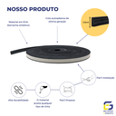 Ver imagem 3 de Boiserie Moldura Eva Autocolante Terra 2,5cmx8mm 15 Metros - Preto