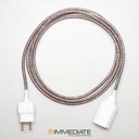 Ver imagem 1 de Extensão Elétrica 2 Metros Pp 2x0,75mm Revestido Multicolor Brilhoso Cabos Immediate