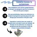 Ver imagem 2 de Kit Calha Telhado Cocho Divisa Platibanda 7 Mts Galvanizada Galvocalhas Calha Galvanizada Saída Redo