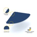 Ver imagem 3 de CONEXÃO ARREDONDADA P/ MESAS PANDIN MAXXI - AZUL/CINZA MXC-20