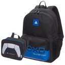 Ver imagem 1 de Kit Mochila Costas Lancheira Térmica Infantil Escolar Menino Playstation Game Blue Pacific