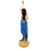 Bailarina dançarina do ventre odalisca em resina Azul - 2