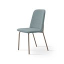 Ver imagem 6 de Conjunto para Sala de Jantar com 4 Cadeiras Dora Bege/Champagne/Verde Claro/Off White