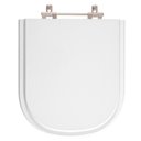 Ver imagem 1 de Assento Sanitário Poliéster Flox Branco para Vaso Fiori