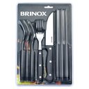 Ver imagem 3 de Conjunto de Talheres Faqueiro para Churrasco Jumbo Inox 8 Peças Preto Brinox 2554/308