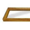 Ver imagem 3 de Bandeja retangular rústica de MDF com fundo espelhado